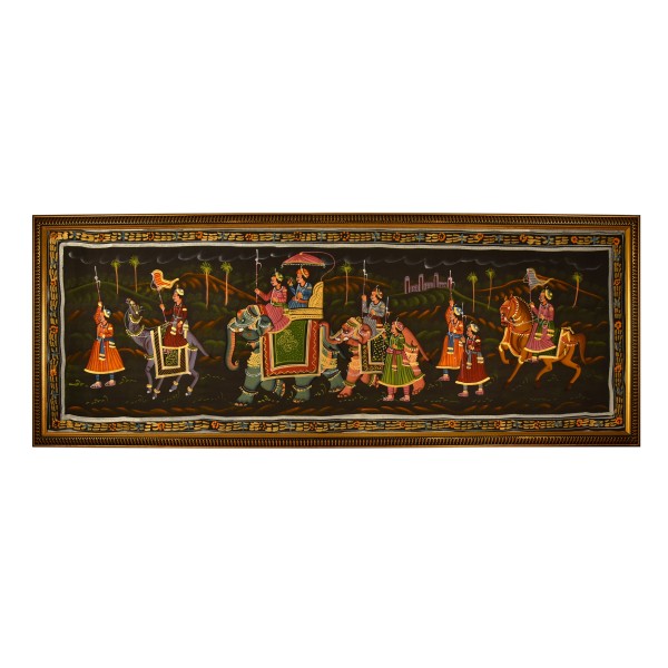 Hand Painting (29x15x0.5)