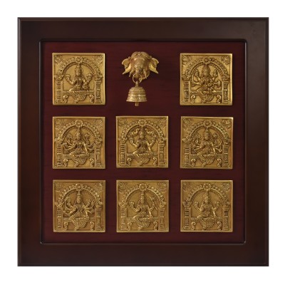 brass Asht Lakshmi